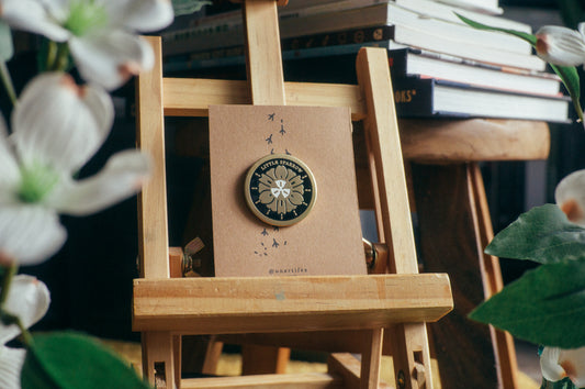 Little Sparrow House Crest Pin